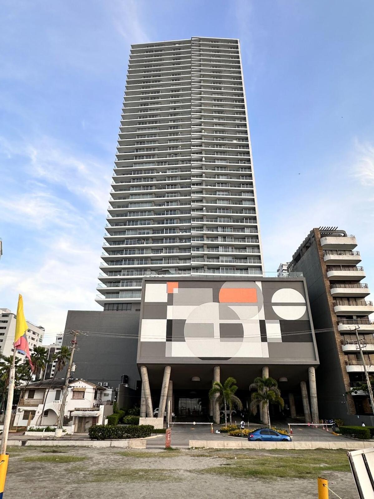 Apartamento Mc 1303- Front Apt- Morros Location Cartagena