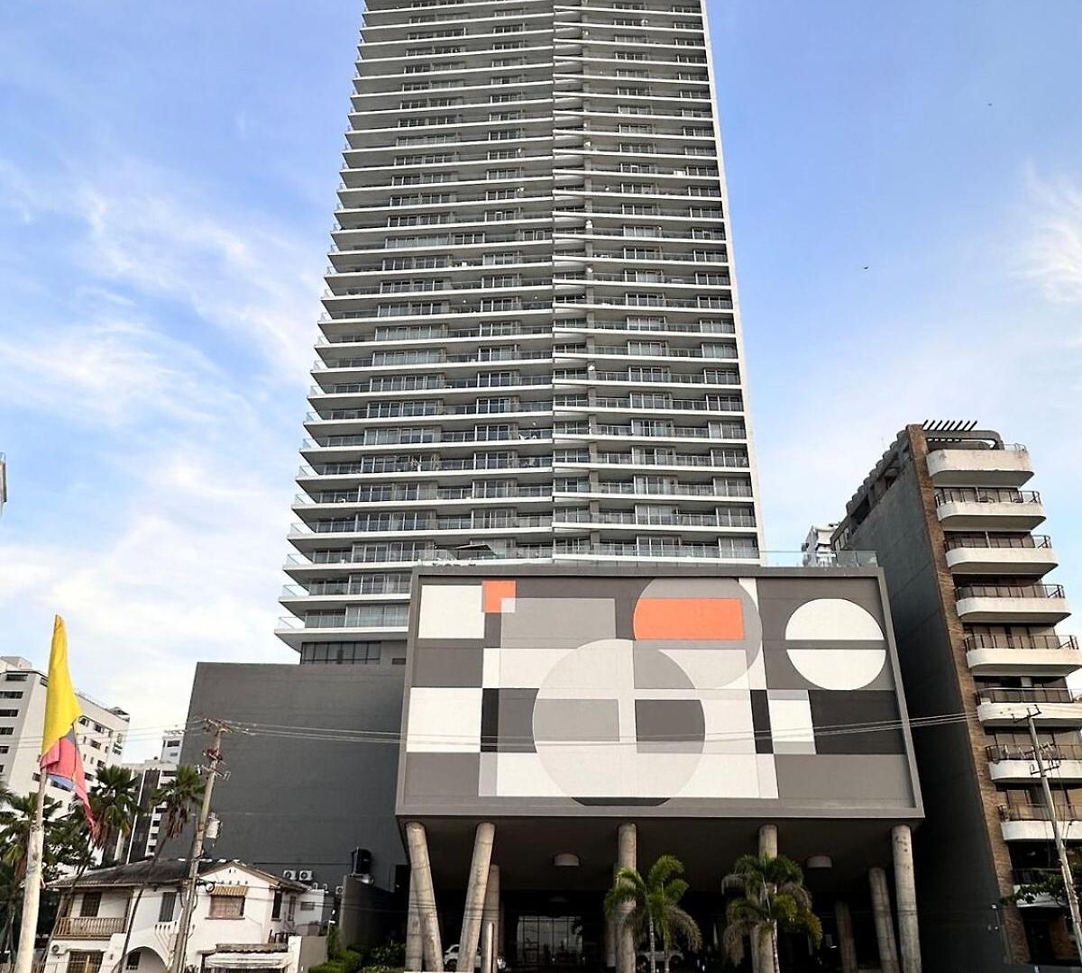 Apartamento Mc 1303- Front Apt- Morros Location Cartagena
