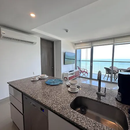 Mc 1303- Front Apt- Morros Location Apartamento Cartagena